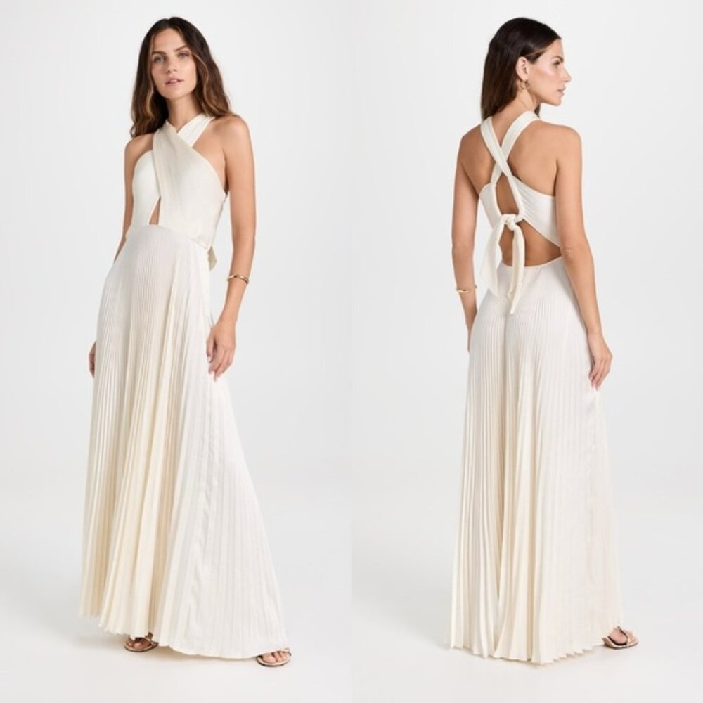 A.L.C. Athena Dress in Whisper White Size 6 $795